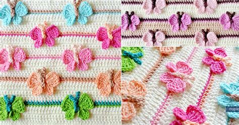 Butterfly Baby Crochet Blanket Free Pattern - Styles Idea