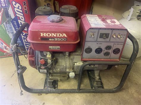 Honda EG 3500 generator sold - Classified Ads - CouesWhitetail.com ...