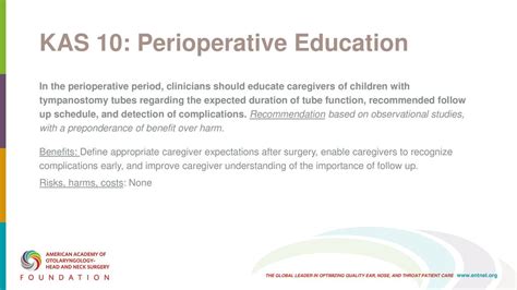 AAO-HNSF Clinical Practice Guideline: Tympanostomy Tubes - ppt download