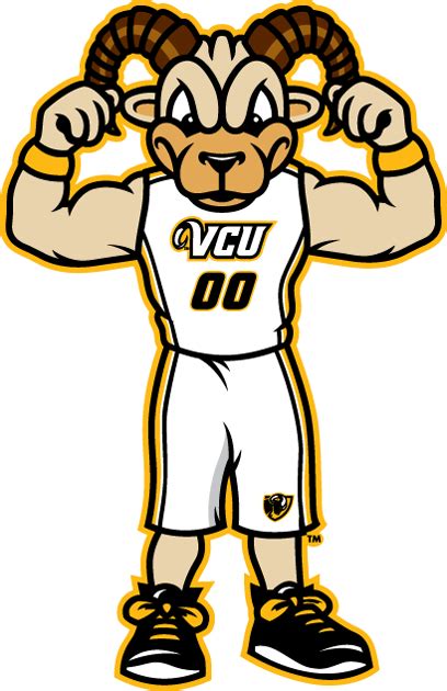 Virginia Commonwealth Rams Mascot Logo History | Mascot, Vcu, College logo