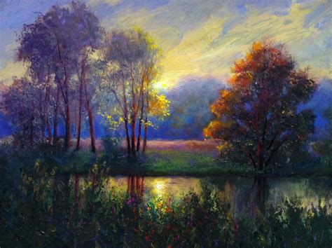 Oil Painting Landscape at PaintingValley.com | Explore collection of ...