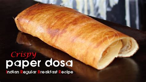 crispy paper dosa | plain dosa on tawa | popular sada dosa | regular ...