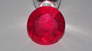 Synthetic ruby 3 | (15 millimeters across at its widest) ---… | Flickr