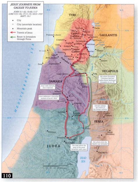 Maps of Sea of Galilee | Bible mapping, Sea of galilee, Map