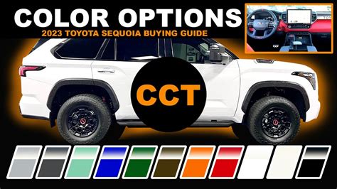 2023 Toyota Sequoia - Color Options Buying Guide - YouTube