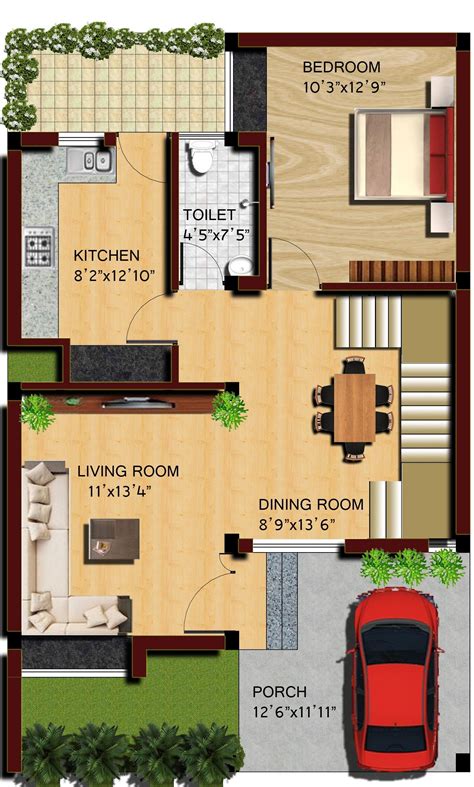 Extraordinary 25x40 House Plan Images Best Inspiration Home Design | 20x40 house plans, New ...