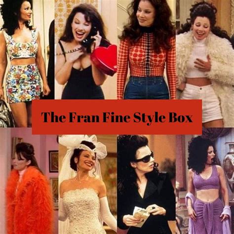 The Fran Fine Custom Style Box the Nanny Fran Drescher - Etsy