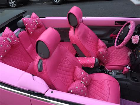 Pink Car Interior