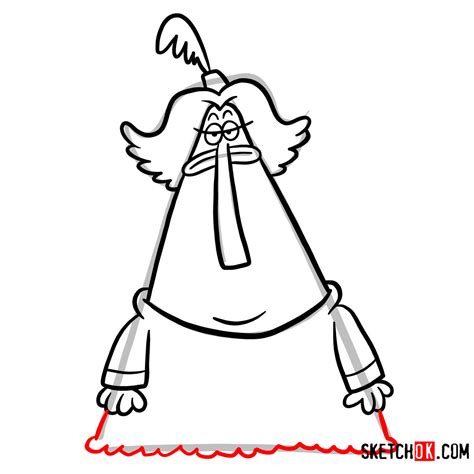 How to Draw the Grand Chef, Ms. Endive from Chowder Series