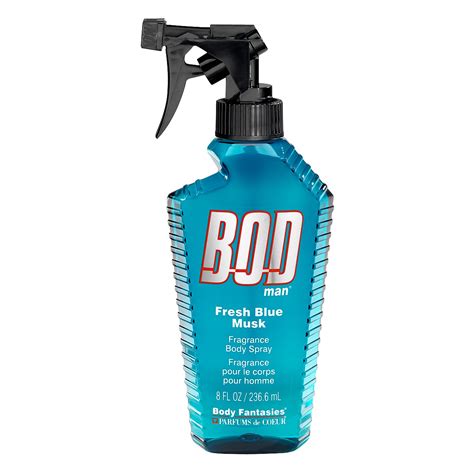 BOD Man 8 oz. Body Spray Fresh Blue Musk