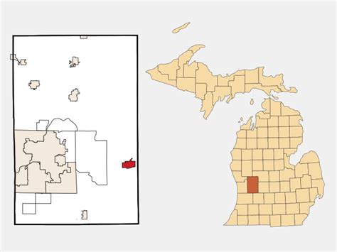 Lowell, MI - Geographic Facts & Maps - MapSof.net