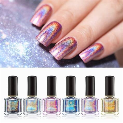 Fresh Born Pretty Holographic Nail Polish in 2020 | Nail polish, Holographic nail polish ...