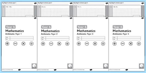 Year 6 SATs Mental Maths Papers | KS2 Arithmetic Practice