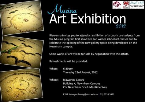 Art Show Invitation Template Unique Murina Art Exhibition 2012 events | Invitation template ...