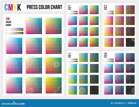 Cmyk Color Palette For Printing