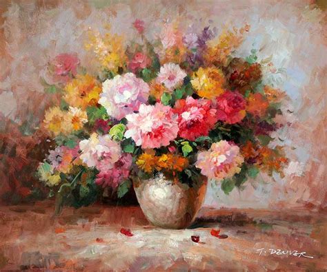 Impressionist Paintings Of Flowers