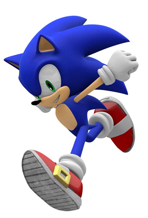 Super Smash Bros. 4 Sonic Render by nikfan01 on DeviantArt