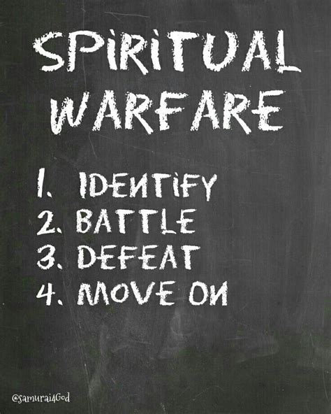 Fighting Spirit Spiritual Warfare Quotes - ShortQuotes.cc