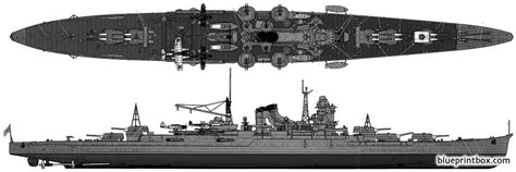 ijn mogami heavy cruiser 2 - BlueprintBox.com - Free Plans and Blueprints of Cars, Trailers ...