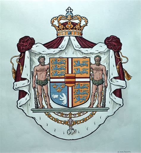 Denmark royal family: The TWO versions of ancient family's coat of arms | Royal | News | Express ...