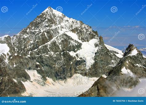 Pennine Alps stock photo. Image of mountain, wall, rock - 7655794