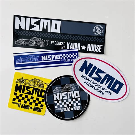 NISMO X KAIDO sticker pack – KAIDO HOUSE LLC