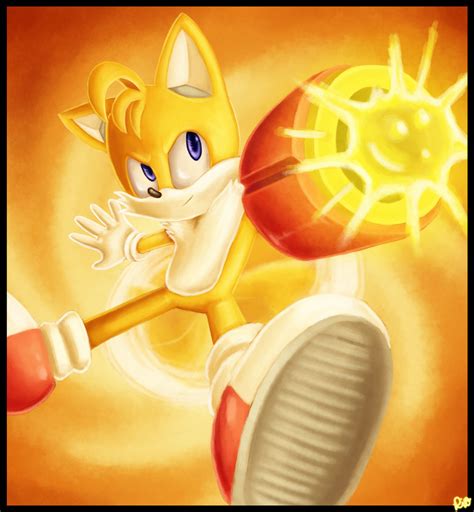 'Arm Cannon!'- TAILS Speedpaint (Sonic) by rio-is-ok on DeviantArt