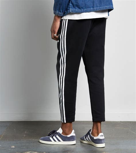 Adidas originals Adicolor Skinny Track Pants in Black for Men | Lyst