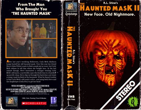 The Horrors of Halloween: Watch/Listen GOOSEBUMPS: THE HAUNTED MASK I (1995) and HAUNTED MASK II ...