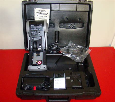 BRADY - TLS2200 Thermal Labeling System Printer Tested & Case TLS 2200 662820185505 | eBay