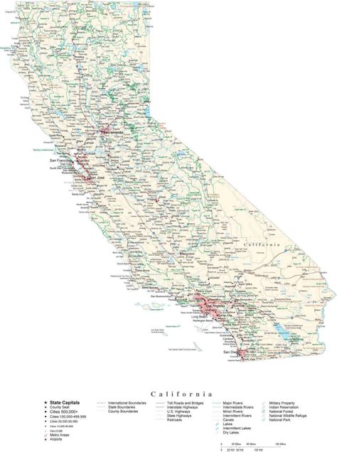 California Subdivision Map