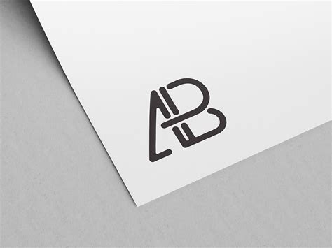 Paper Logo Mockup Vol.2