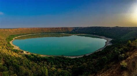 Lonar lake turning reddish: Buldana collector asks NEERI to find out why | India News - The ...