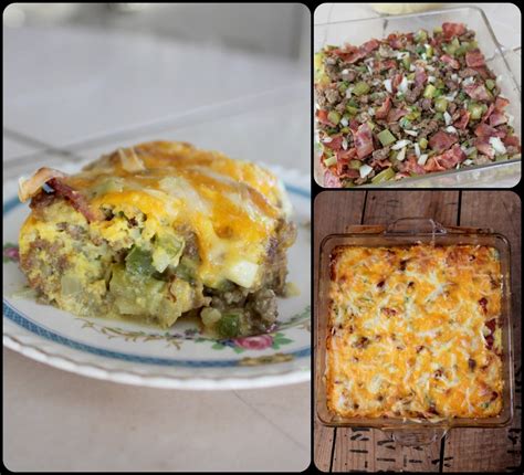 Bacon Cheeseburger Casserole - Bushel & A Peck