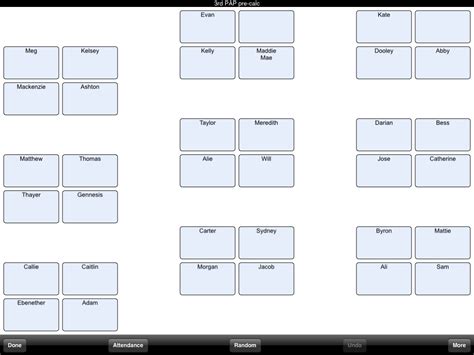 Seating Charts are Now a Breeze! ~ No Limits on Learning!