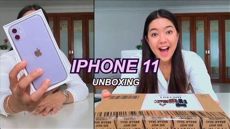 Purple iPhone 11 UNBOXING! - YouTube