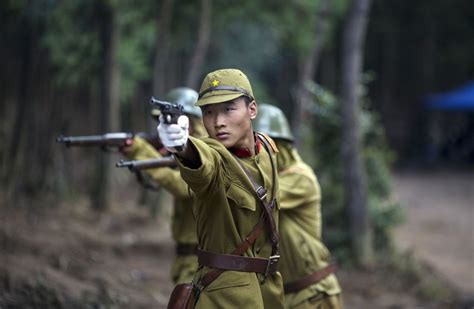 Behind the Scenes of a Chinese World War II Drama - The Atlantic