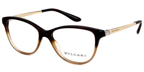 Bvlgari BV4108B 5362 Eyeglasses in Havana Gradient Brown ...