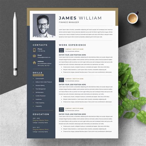 Free Resume Templates with multiple file formats - ResumeInventor