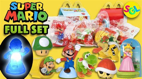 Super Mario Bros Happy Meal Toys