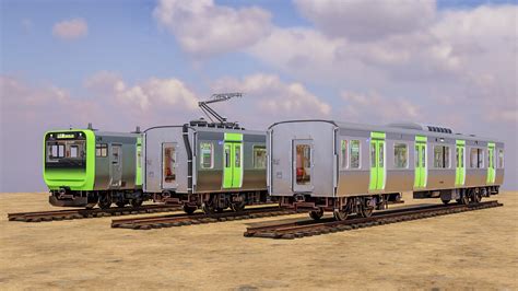 JujuArtz - Yamanote Line E235 Series Locomotive - Japanese Train 3D CAD Model | Detailed ...