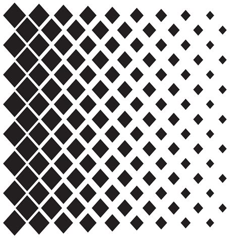 Black rhombus pattern on white background, different sizes 11768866 ...