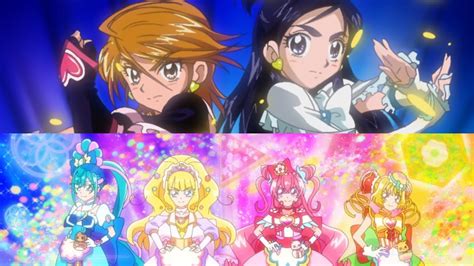 All PreCure Group transformation [Max heart to Delicious party] - YouTube