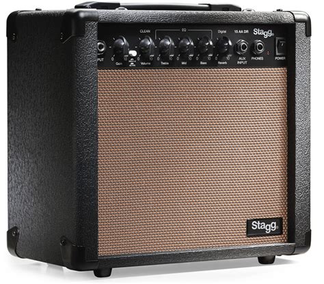 15-watt digital reverb acoustic amplifier » Stagg