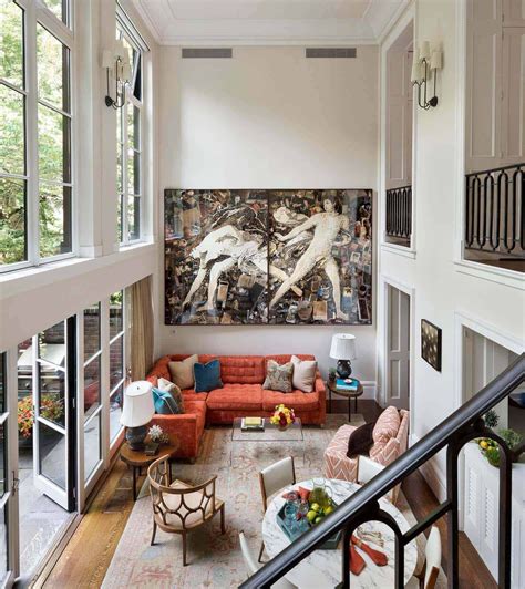 Inside a stunning townhouse renovation in the West Village, New York #villagehomedecoration ...