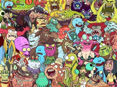 Rick and Morty Characters Wallpapers - Top Free Rick and Morty Characters Backgrounds ...