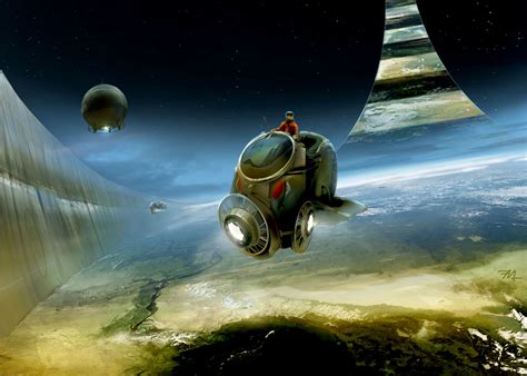 ringworld . illustration to larry nivens Ringworld novels