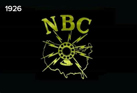 NBC "National Broadcasting Company" ID Logo Design History 1926-2016