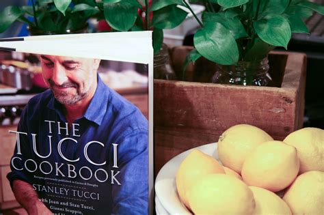 TABLE of CONTENT: The Tucci Cookbook Signing