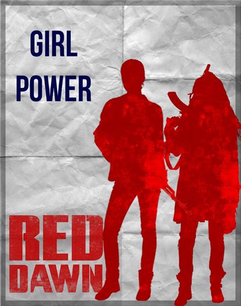 I just designed my own Red Dawn poster! United we stand, Wolverines ...